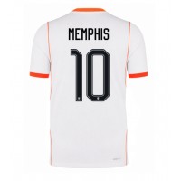 Stroje piłkarskie Holandia Memphis Depay #10 Koszulka Wyjazdowej MŚ 2026 Krótki Rękaw